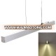 china wholesale suspended 1000mm led linkable light office linear led 60w hanging light