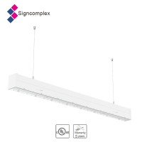 new high lumen 0-10v dimming 40w led linear, led linear light fixture with 5 years warranty