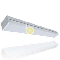 25W 40W 50W Led Surface Mount Light Fixtures Batten Wrap Light 4ft Led Wraparound